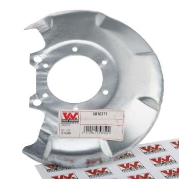 Deckblech, Staubschutzblech Bremsscheibe VA (58 10 371), mit Faustsattel